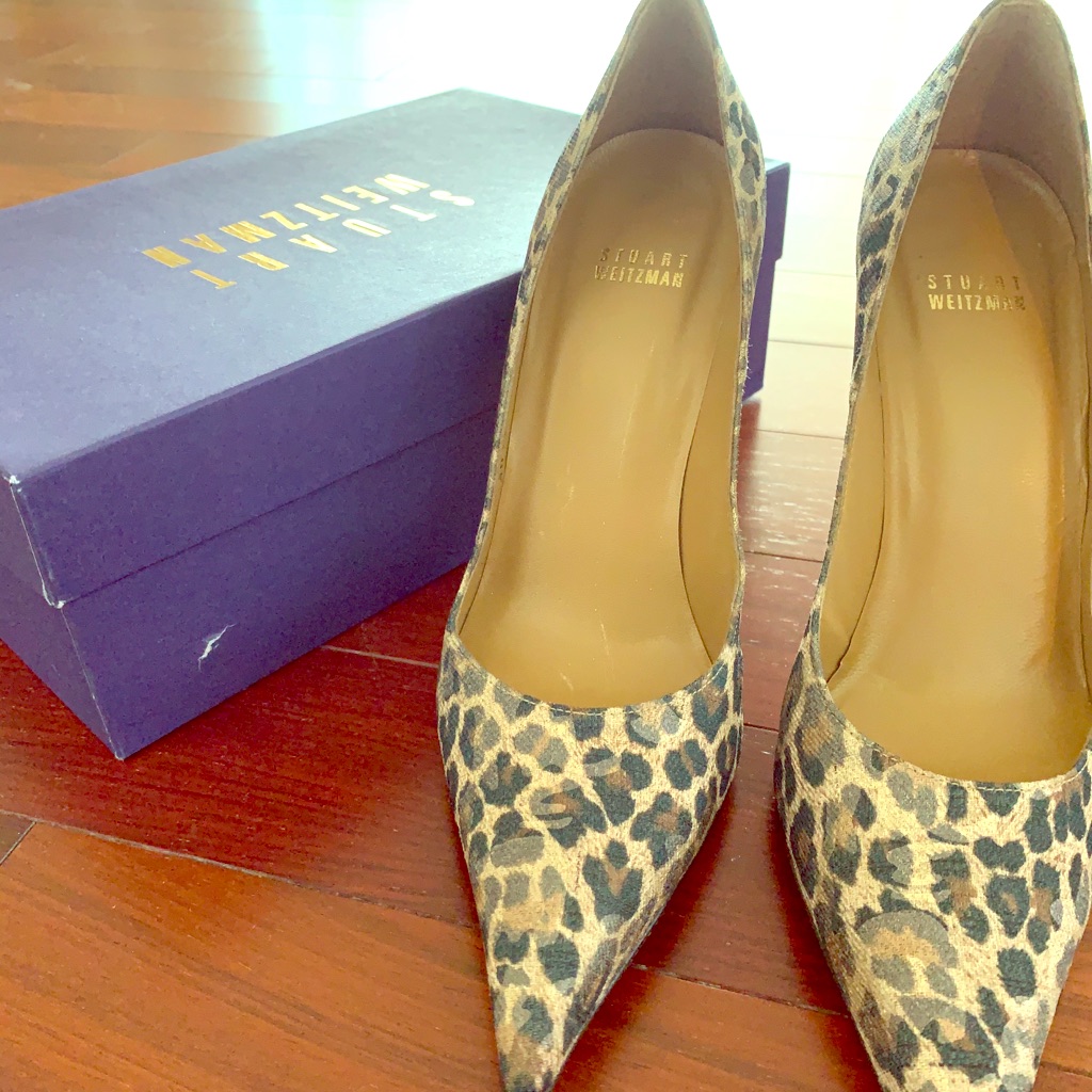 Stuart Weitzman Cheetah Print Heels